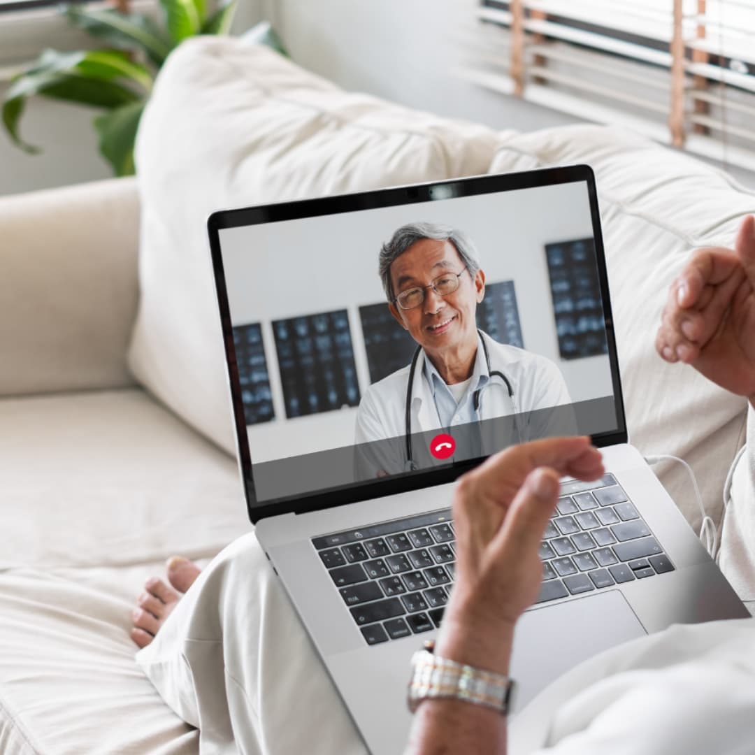 Doctor consultation illustration